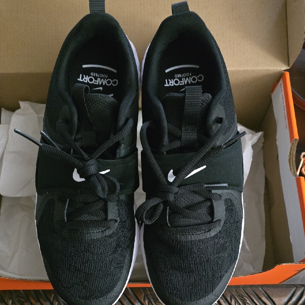 Nike Black and White Comfort Shoes